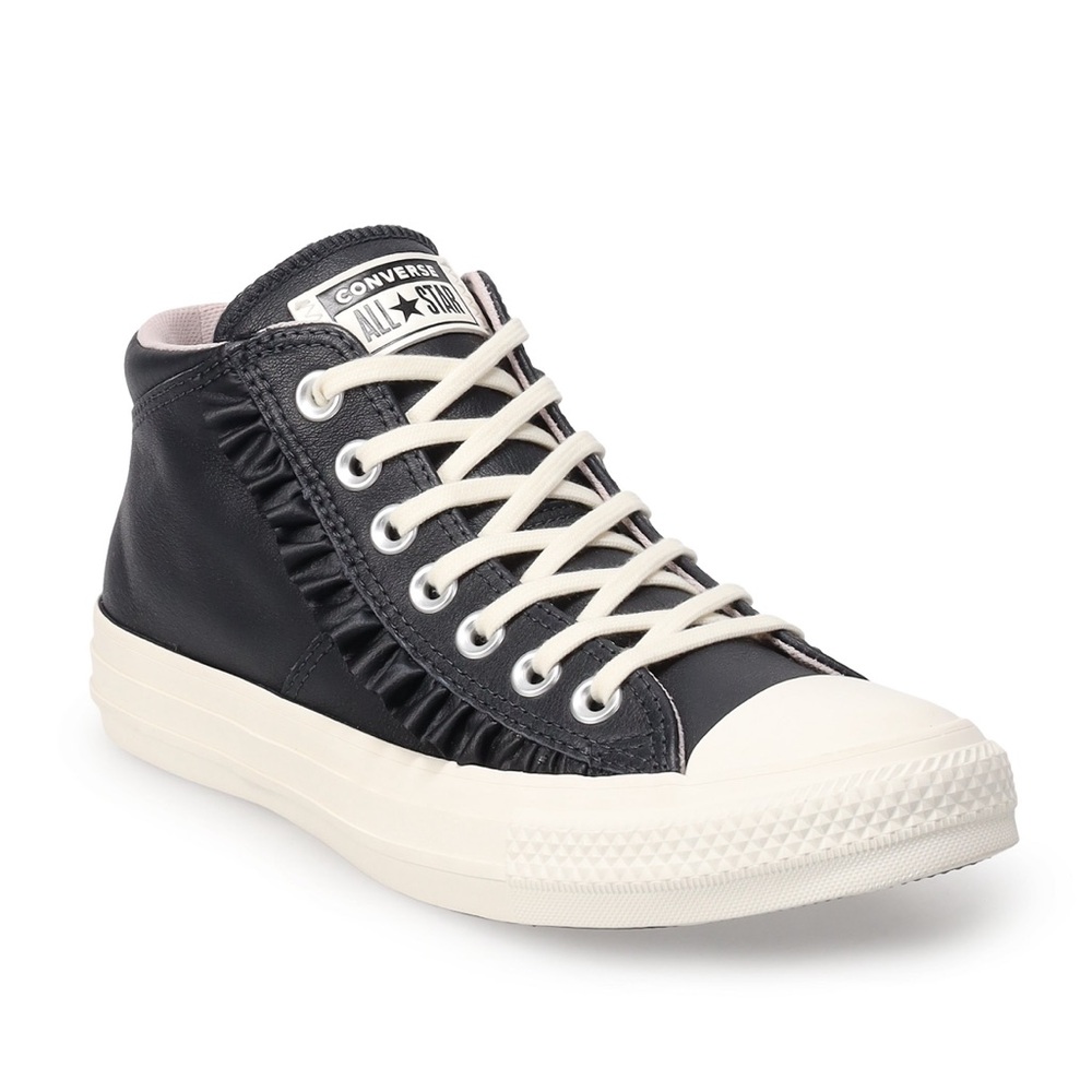 CONVERSE WOMENS CHUCK TAYLOR ALL STAR MADISON MID TOP SNEAKER SIZE 8 LIKE NEW